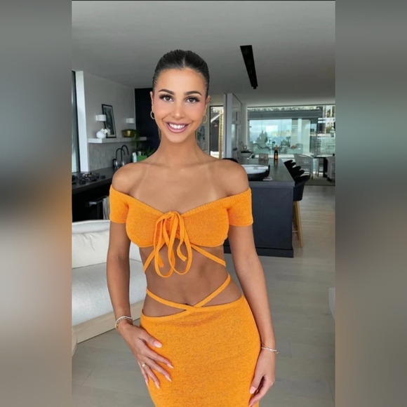 Cult Gaia Cessaly And Hedda Knit Set Small - Picture 6 of 7